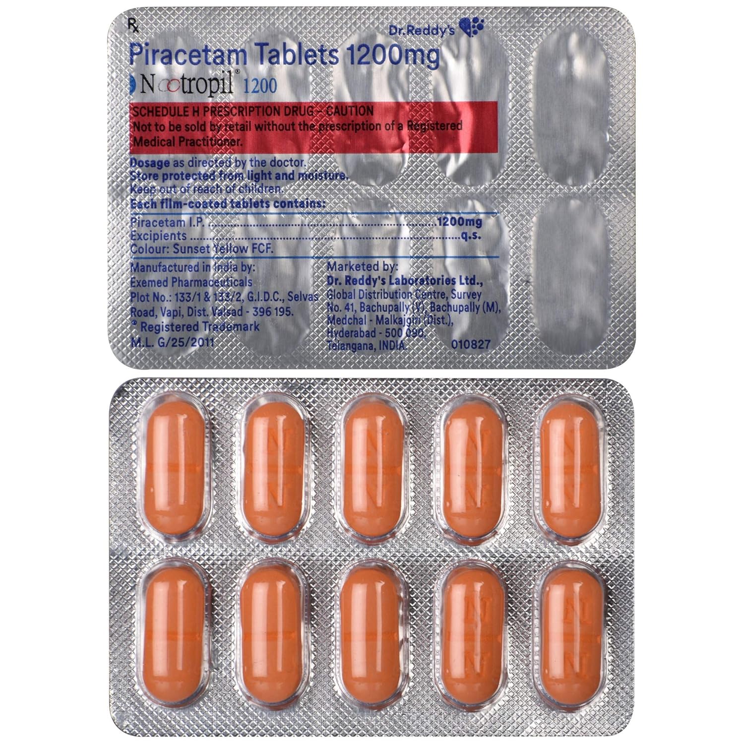 Nootropil 1200 Tablet