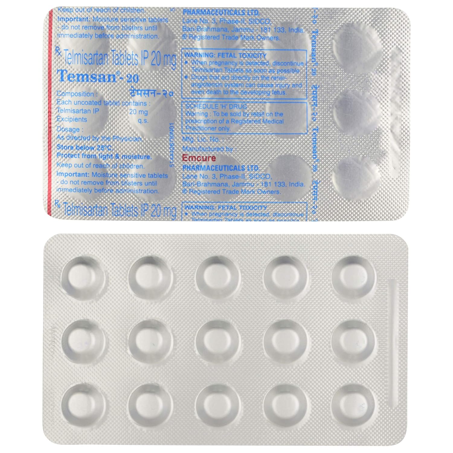 Temsan 20 Tablet