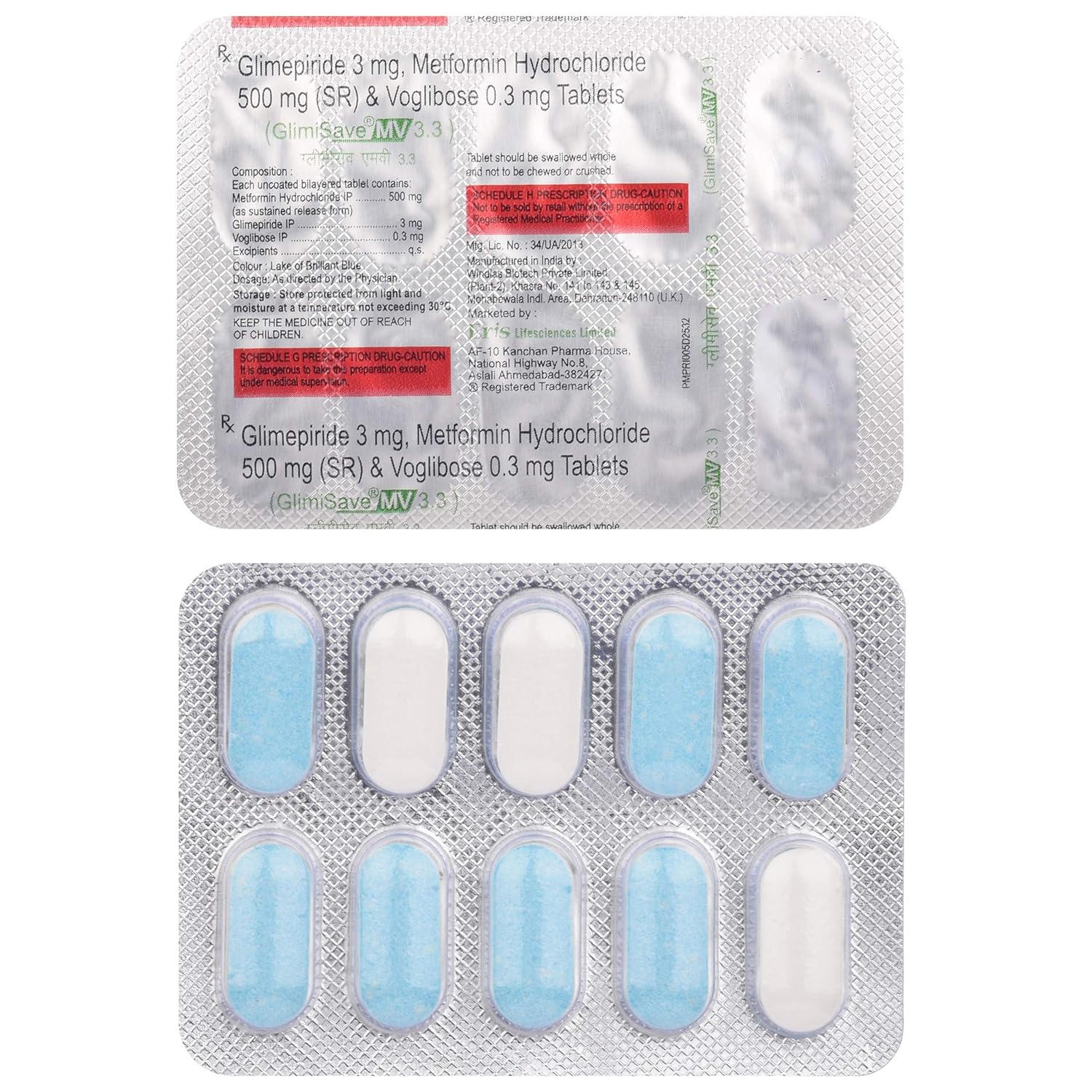 Glimisave MV 3.3 Tablet SR