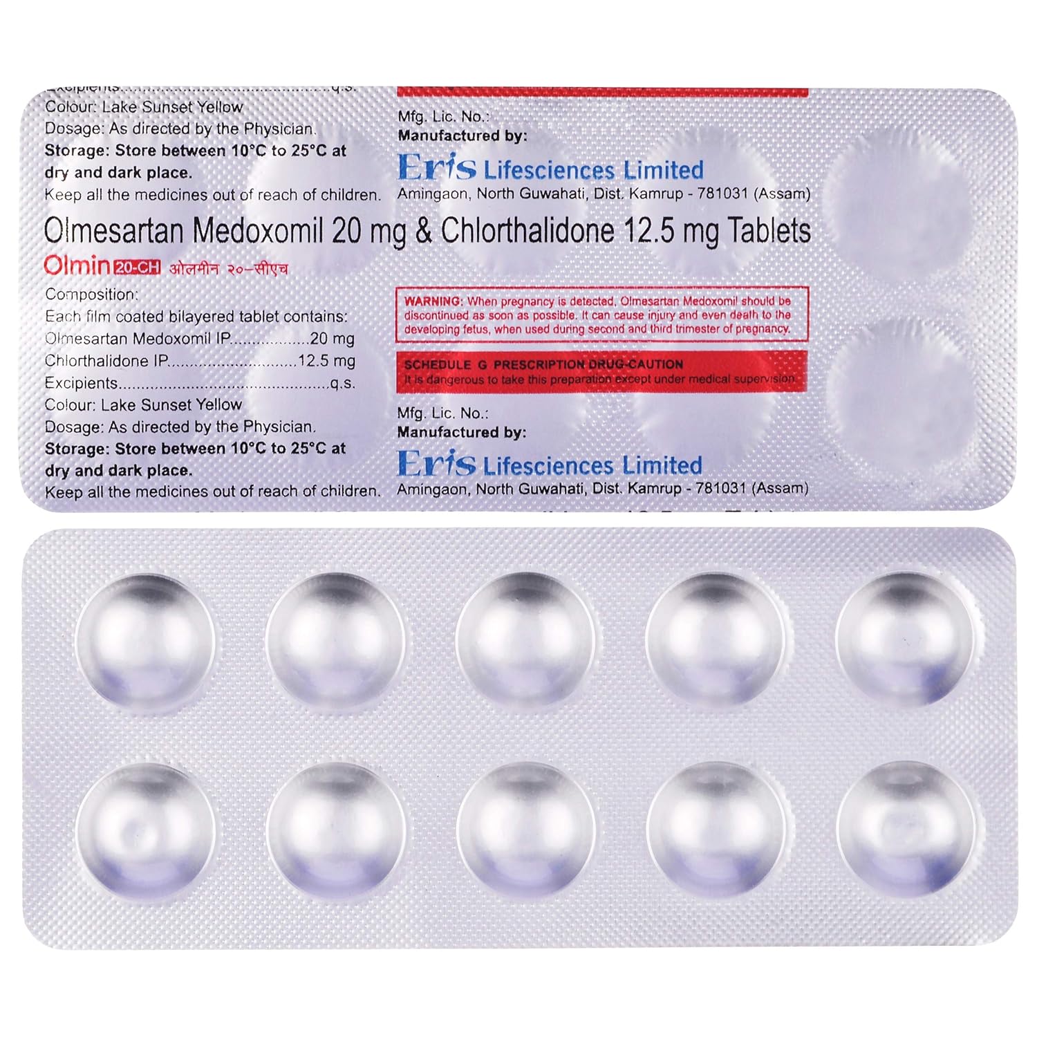 Olmin 20-CH Tablet