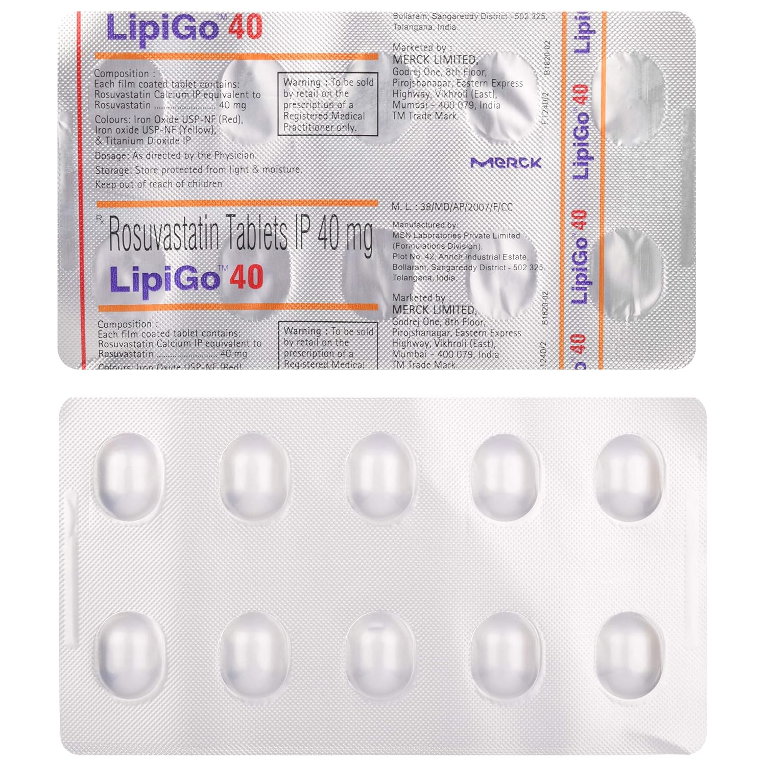 Lipigo 40 Tablet