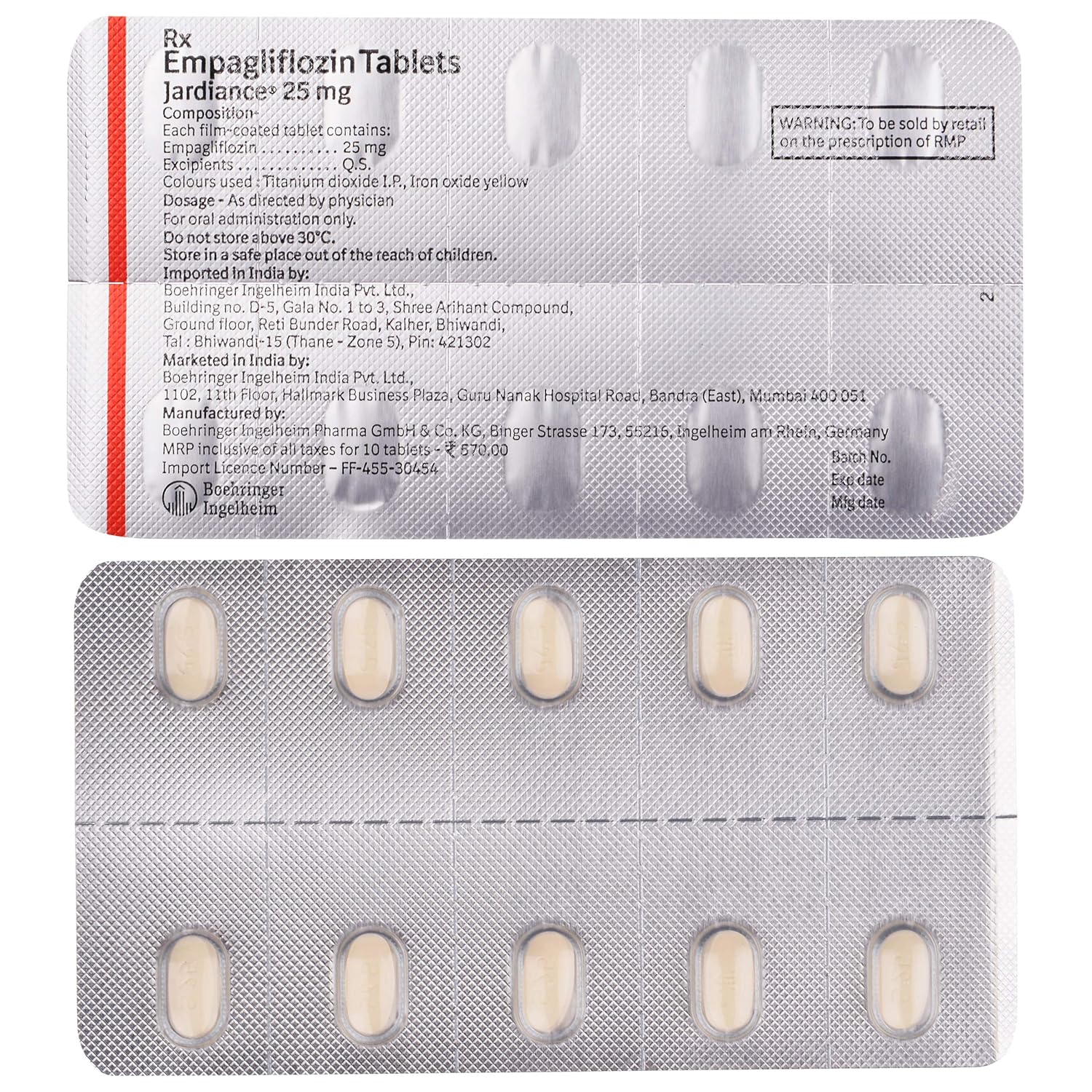 Jardiance 25mg Tablet