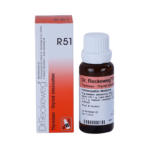 Dr. Reckeweg R51 Thyroid Intoxication Drop