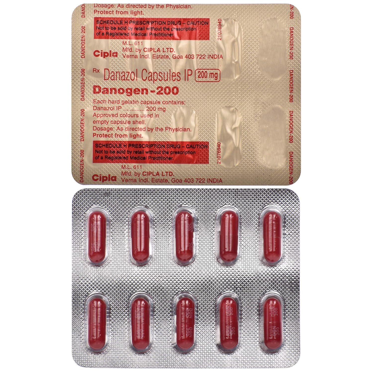 Danogen 200 Capsule