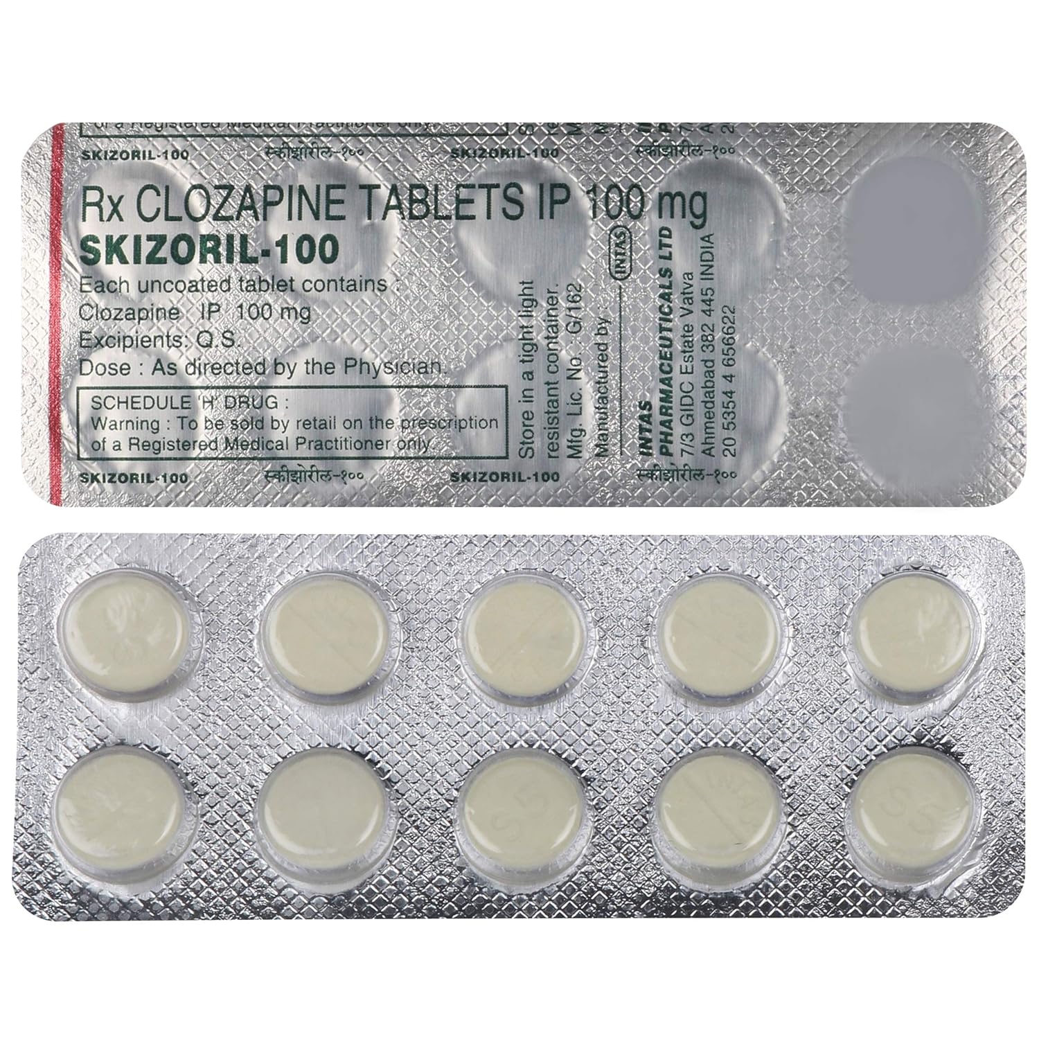 Skizoril MD 100 Tablet