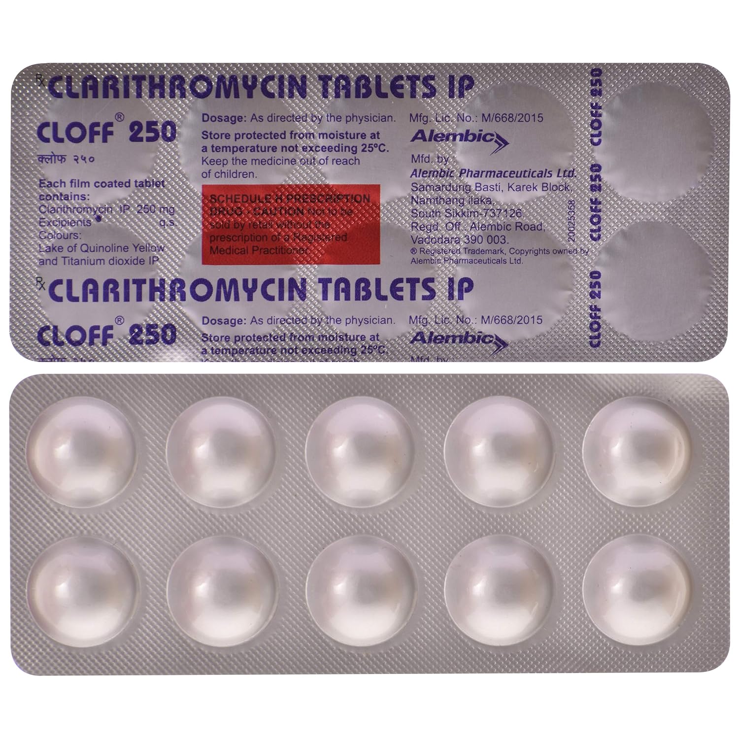 Cloff 250mg Tablet