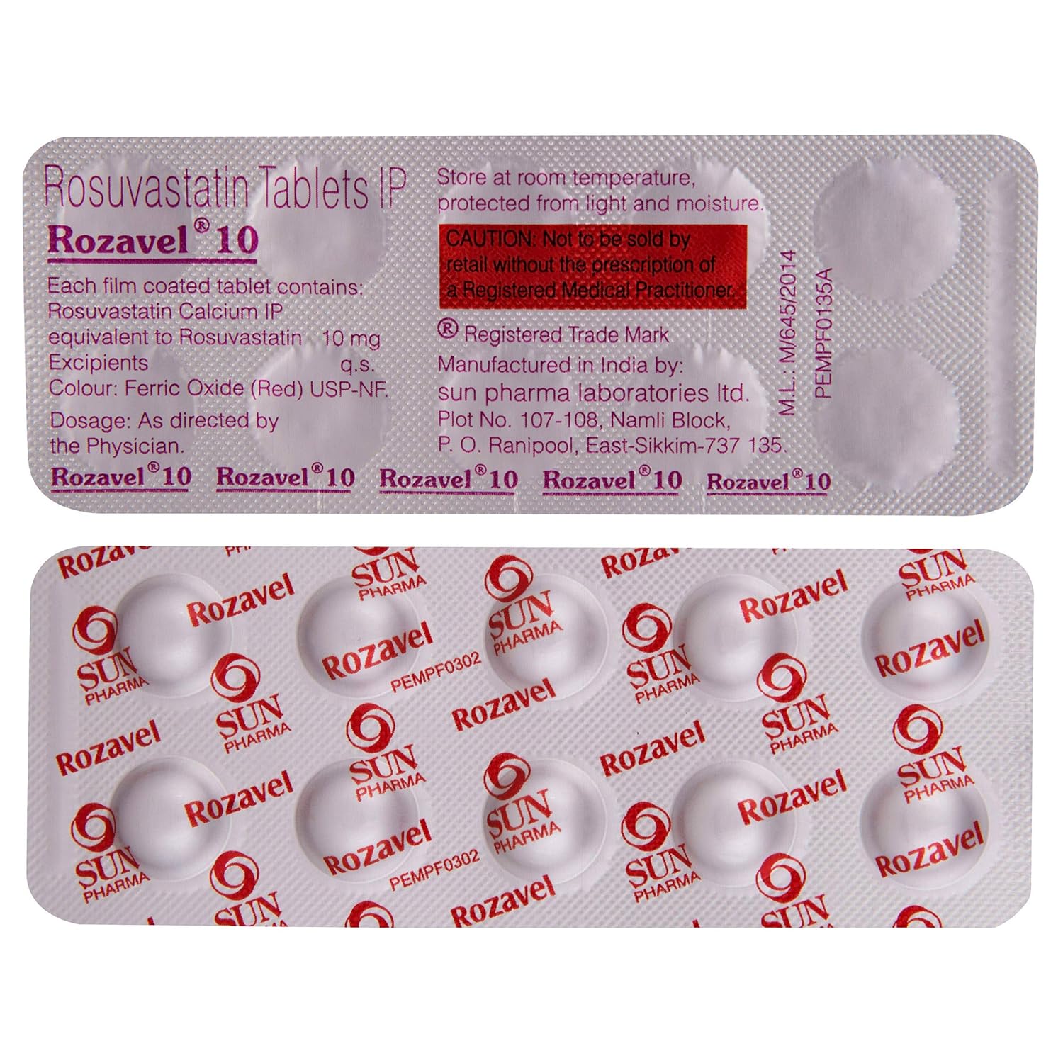 Rozavel 10 Tablet