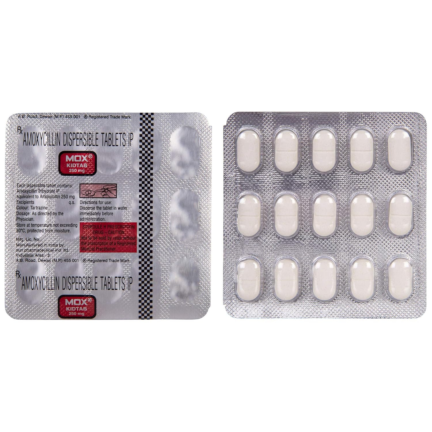 Mox Kid 125mg Tablet DT