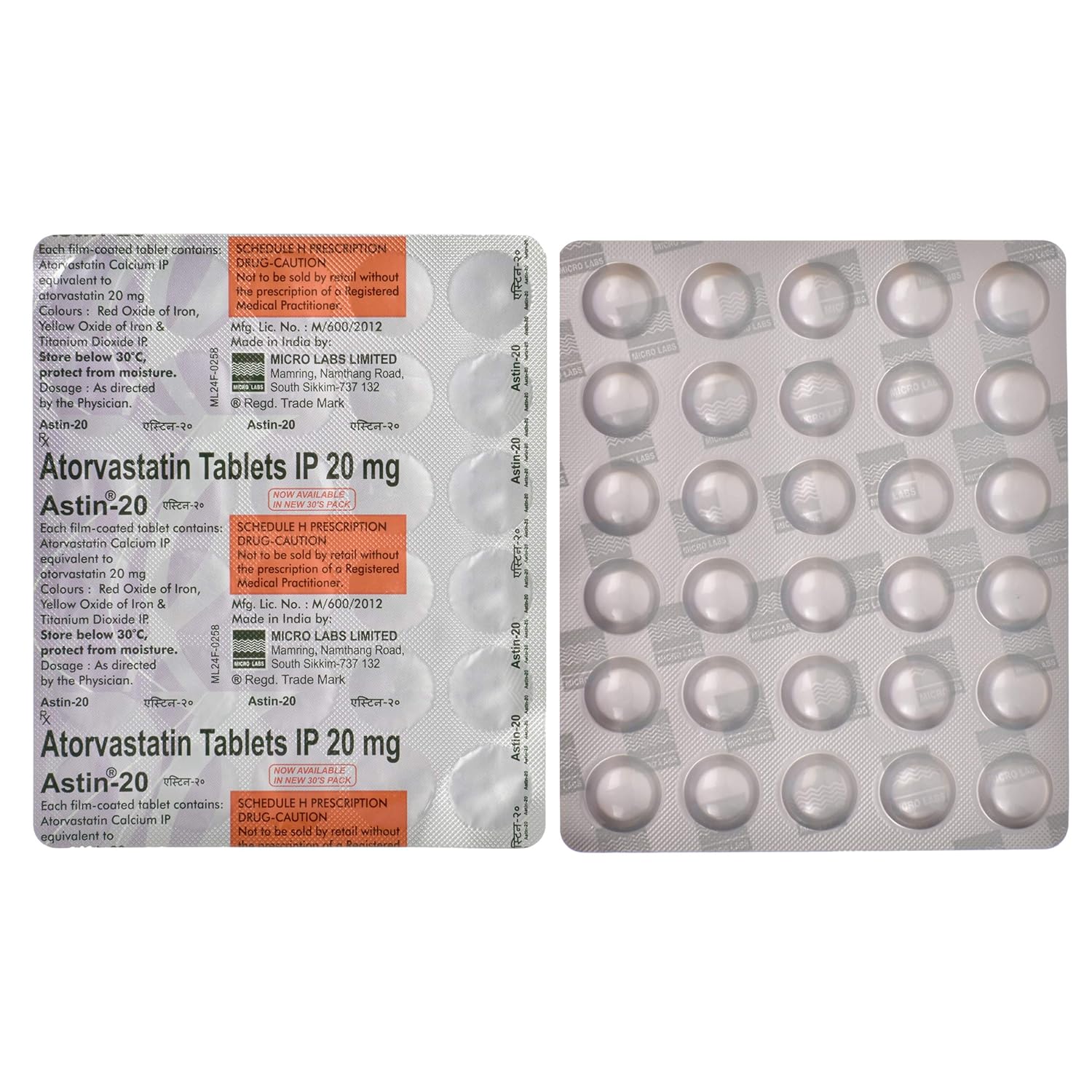 Astin 20 Tablet