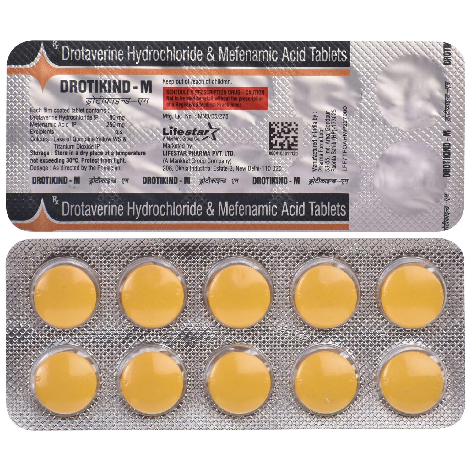 Drotikind-M Tablet