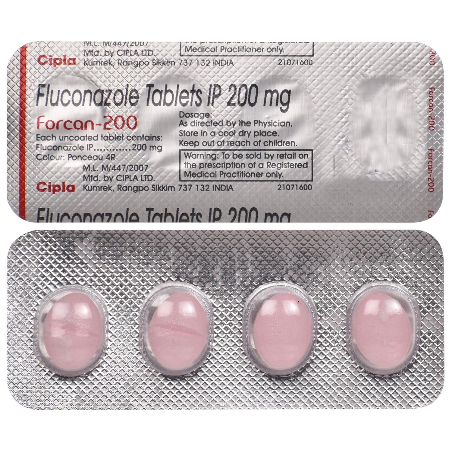 Forcan 200 Tablet