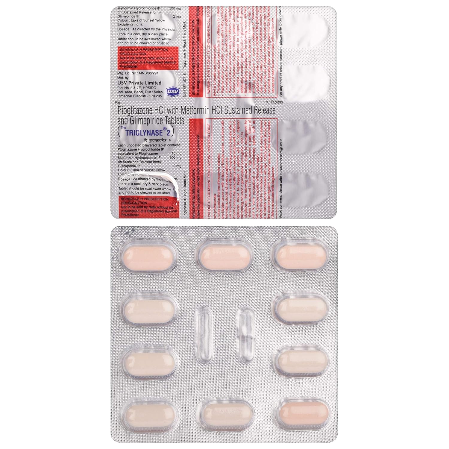 Triglynase 2 Tablet SR