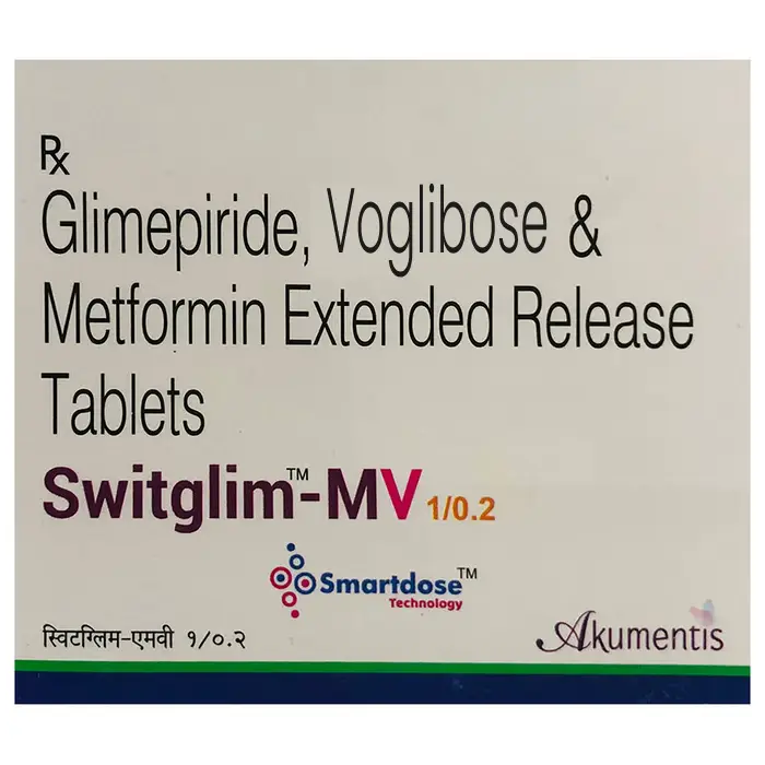 Switglim-MV 1/0.2 Tablet ER