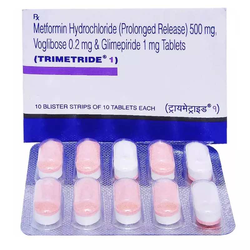 Trimetride 1 Tablet PR