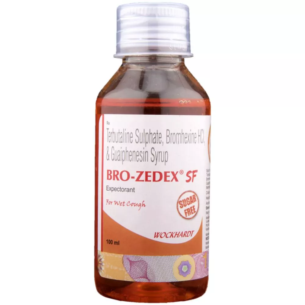 Bro-Zedex SF Syrup