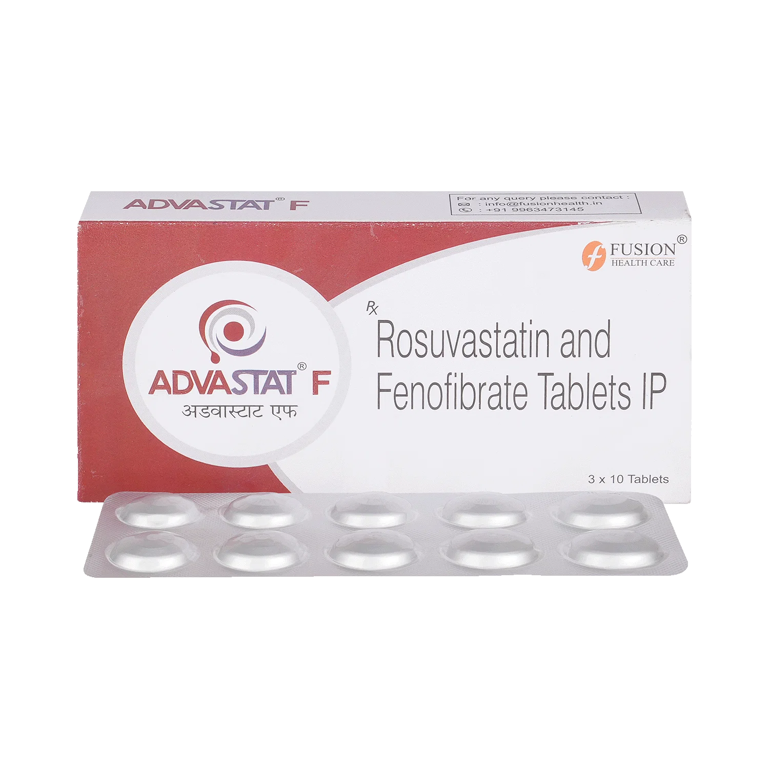 Advastat F 160mg/10mg Tablet