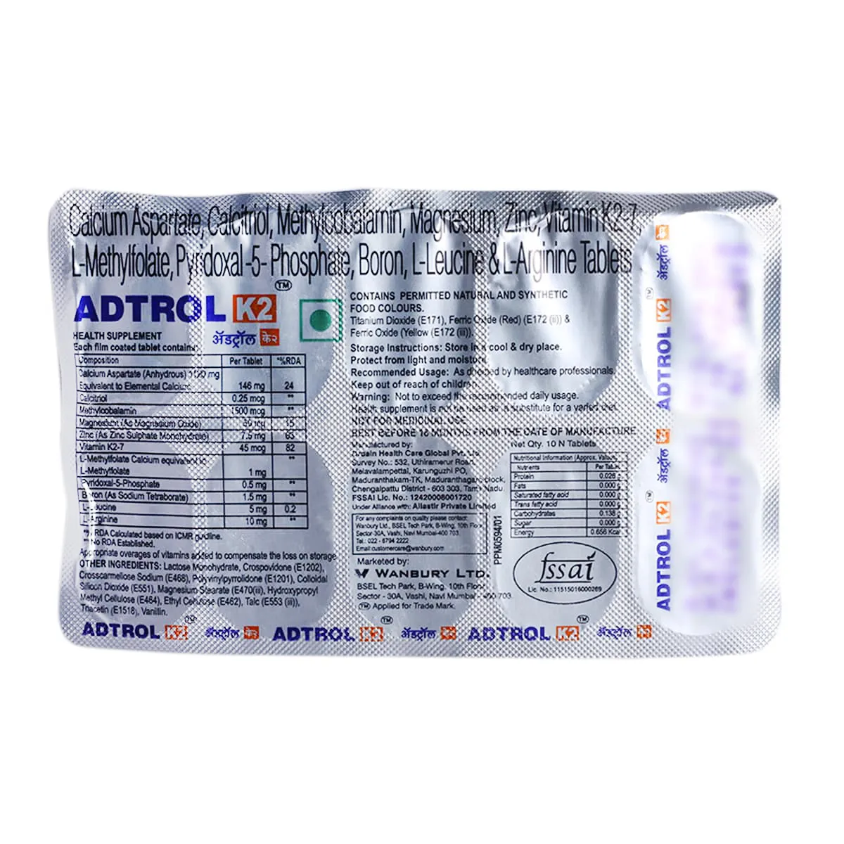 Adtrol K2 Tablet