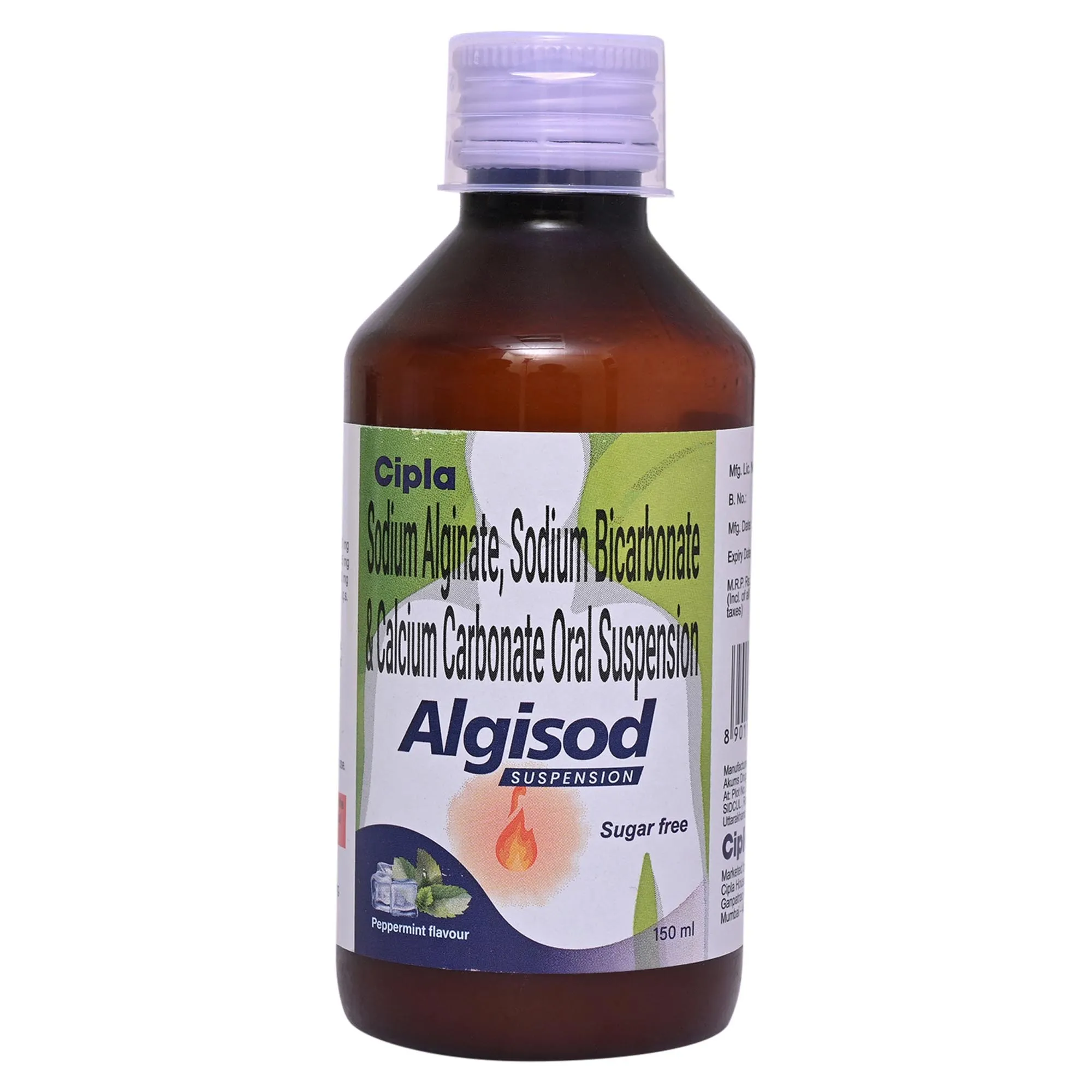 Algisod Peppermint Oral Suspension