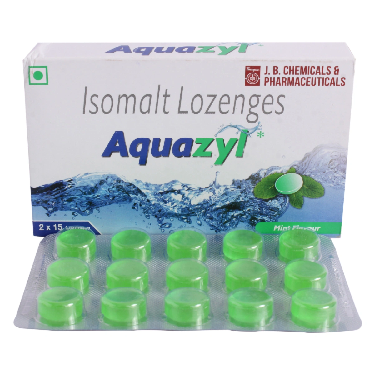 Aquazyl Isomalt Lozenges Mint