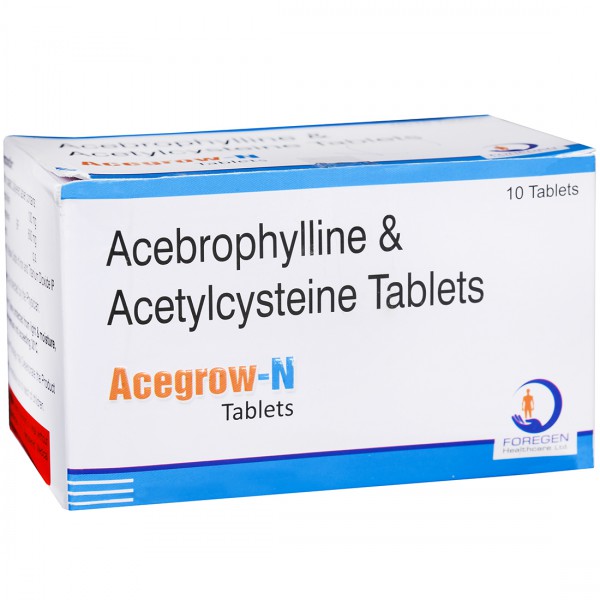 Acegrow N 100mg/600mg Tablet