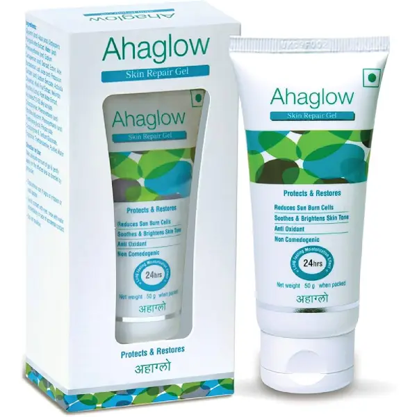 Ahaglow Skin Repair Gel | Long-Lasting Moisturising Effect | Antioxidant & Non-Comedogenic