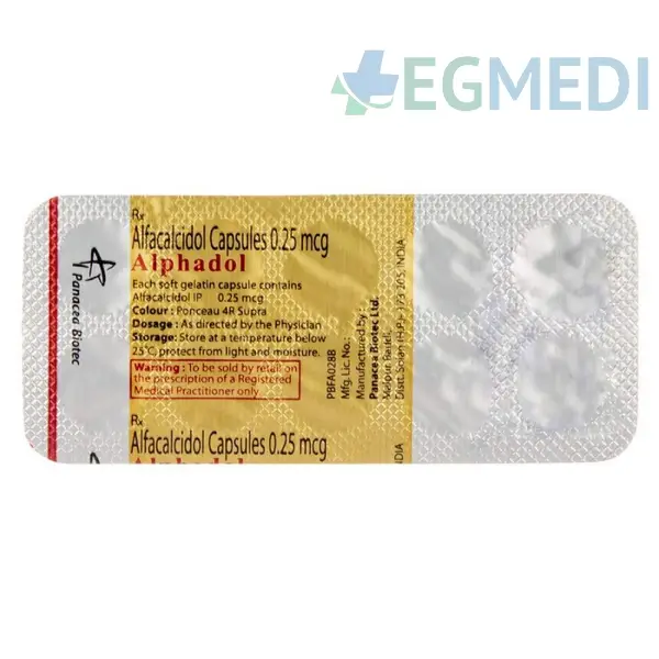 Alphadol 0.25mcg Capsule