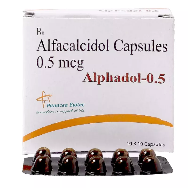 Alphadol 0.5mcg Soft Gelatin Capsule