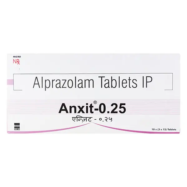 Anxit 0.25mg Tablet