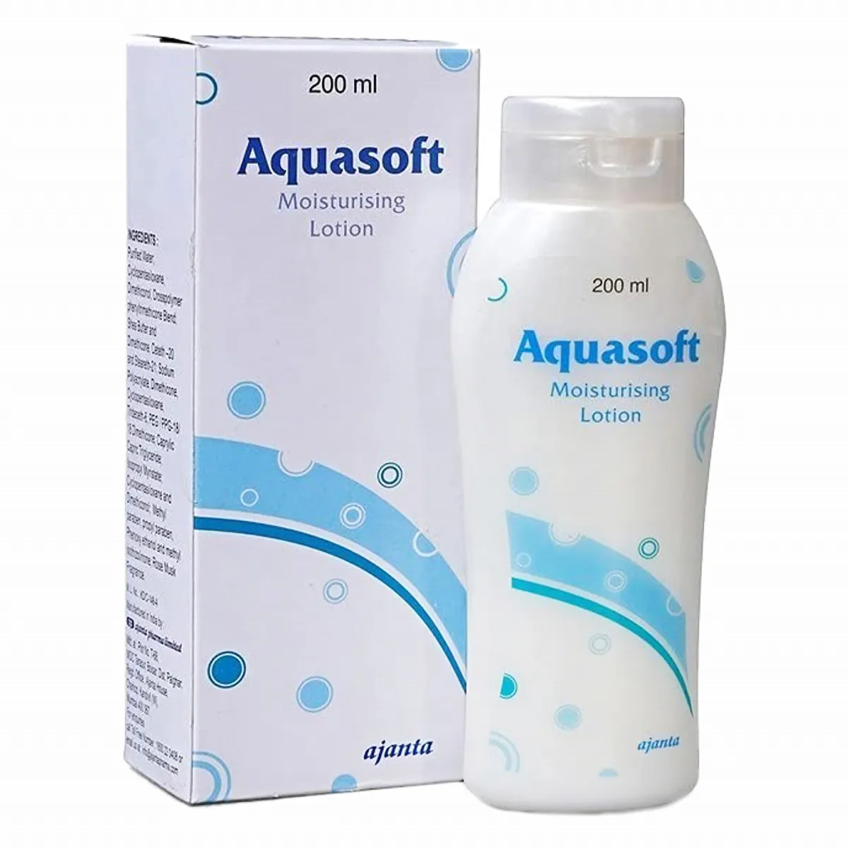 Aquasoft Moisturising Lotion | Nourishes & Softens the Skin | Paraben-Free