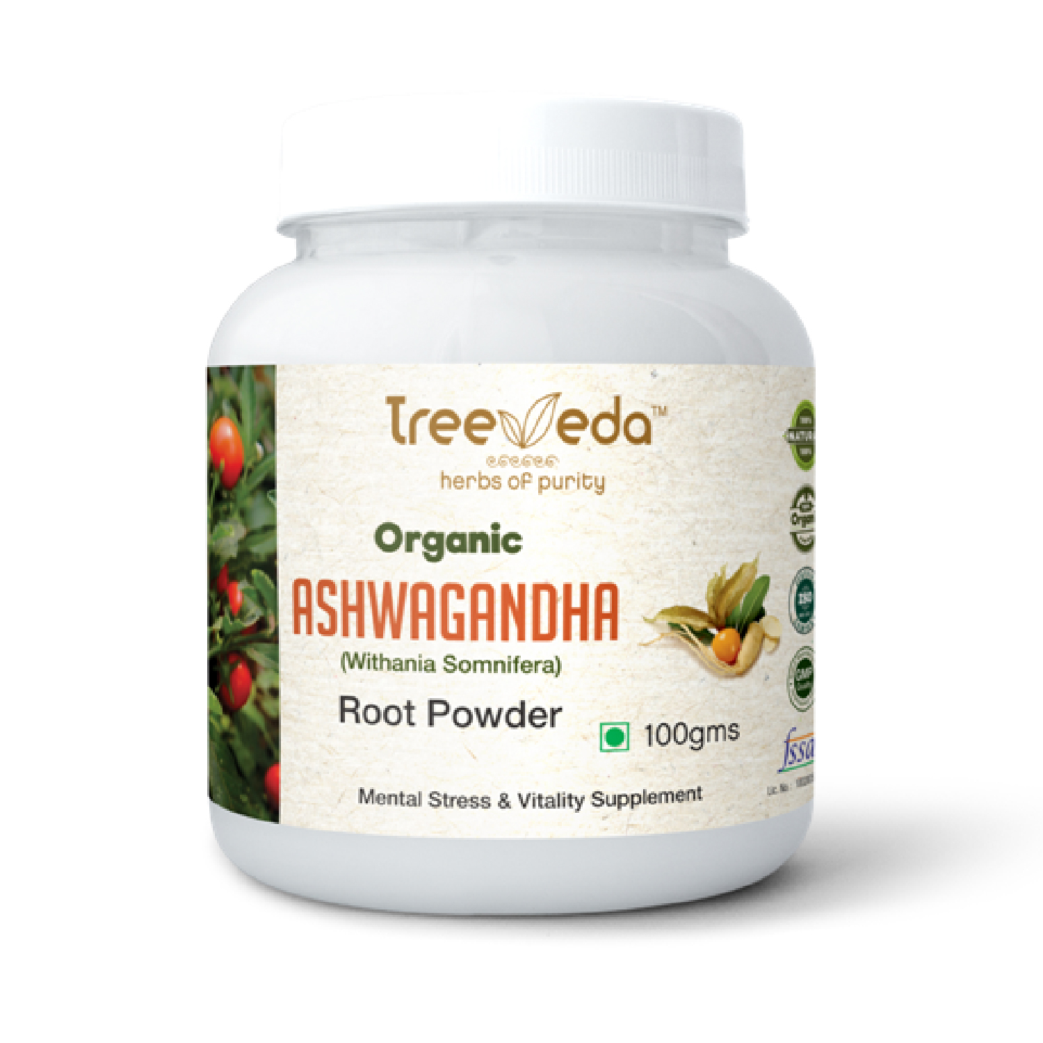 Treeveda Ashwagandha Root Powder