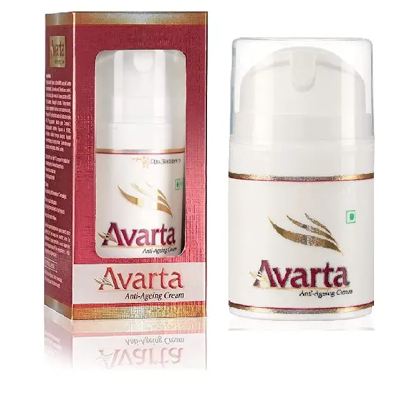 Avarta Anti-Ageing Cream, Fights Wrinkles & Fine Lines, Contains Vitamin E,Jojoba Oil & Glycerin