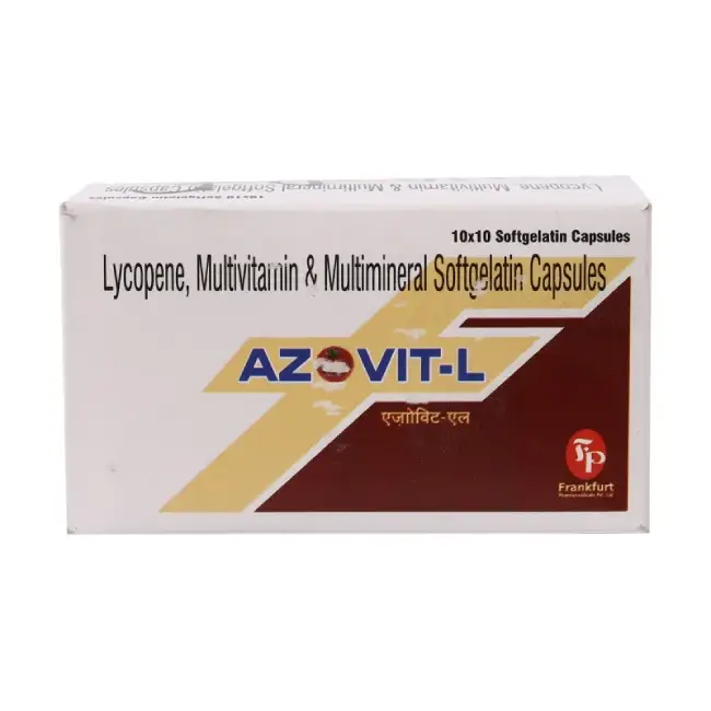 Azovit-L Soft Gelatin Capsule