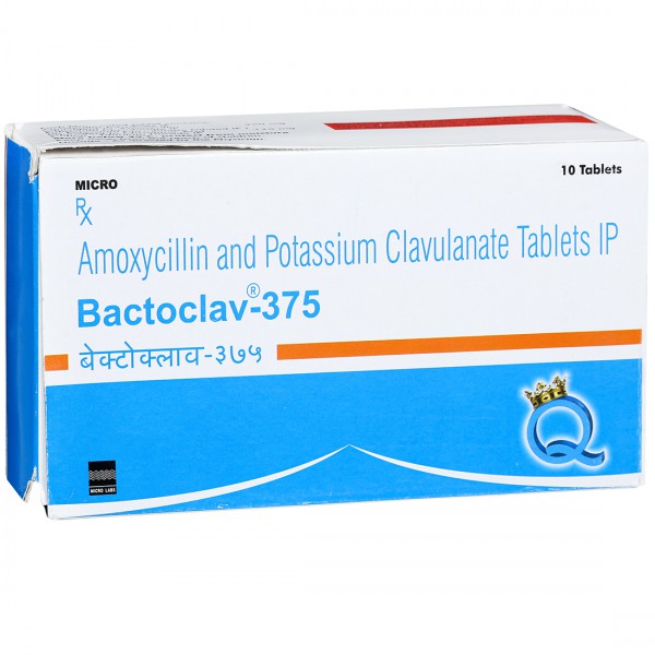 Bactoclav 375 Tablet