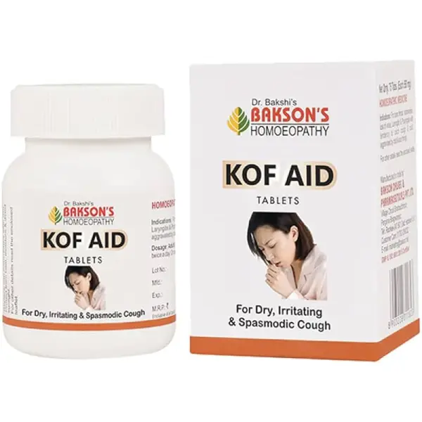 Bakson's Homeopathy Kof Aid Tablet