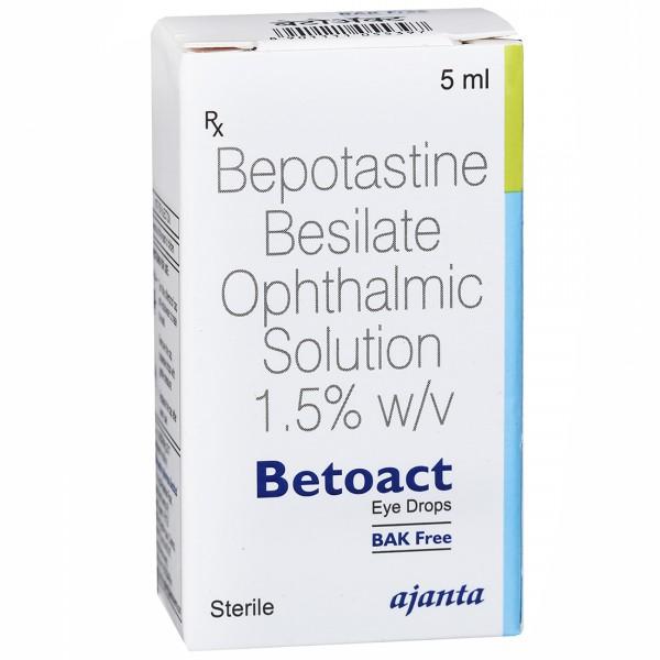 Betoact Eye Drop BAK Free