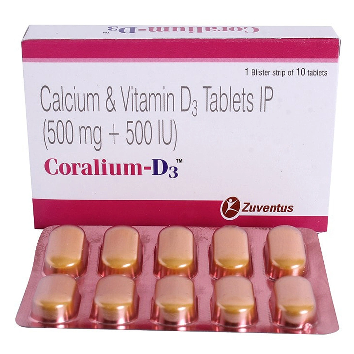 Coralium-D3 Tablet