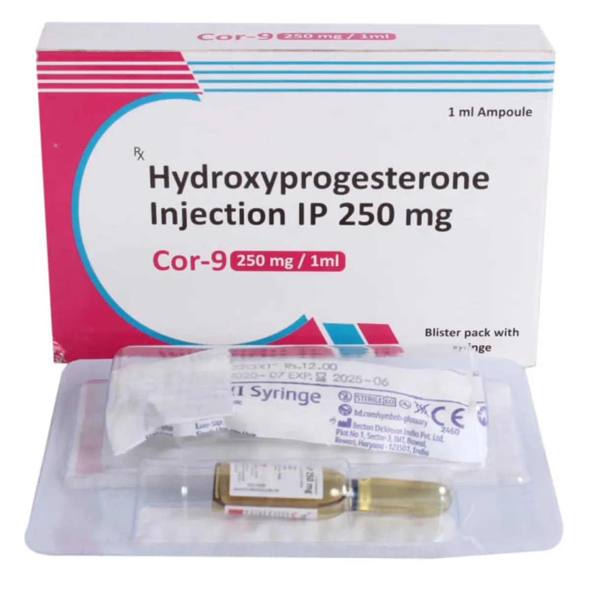 Cor 9 250mg Injection