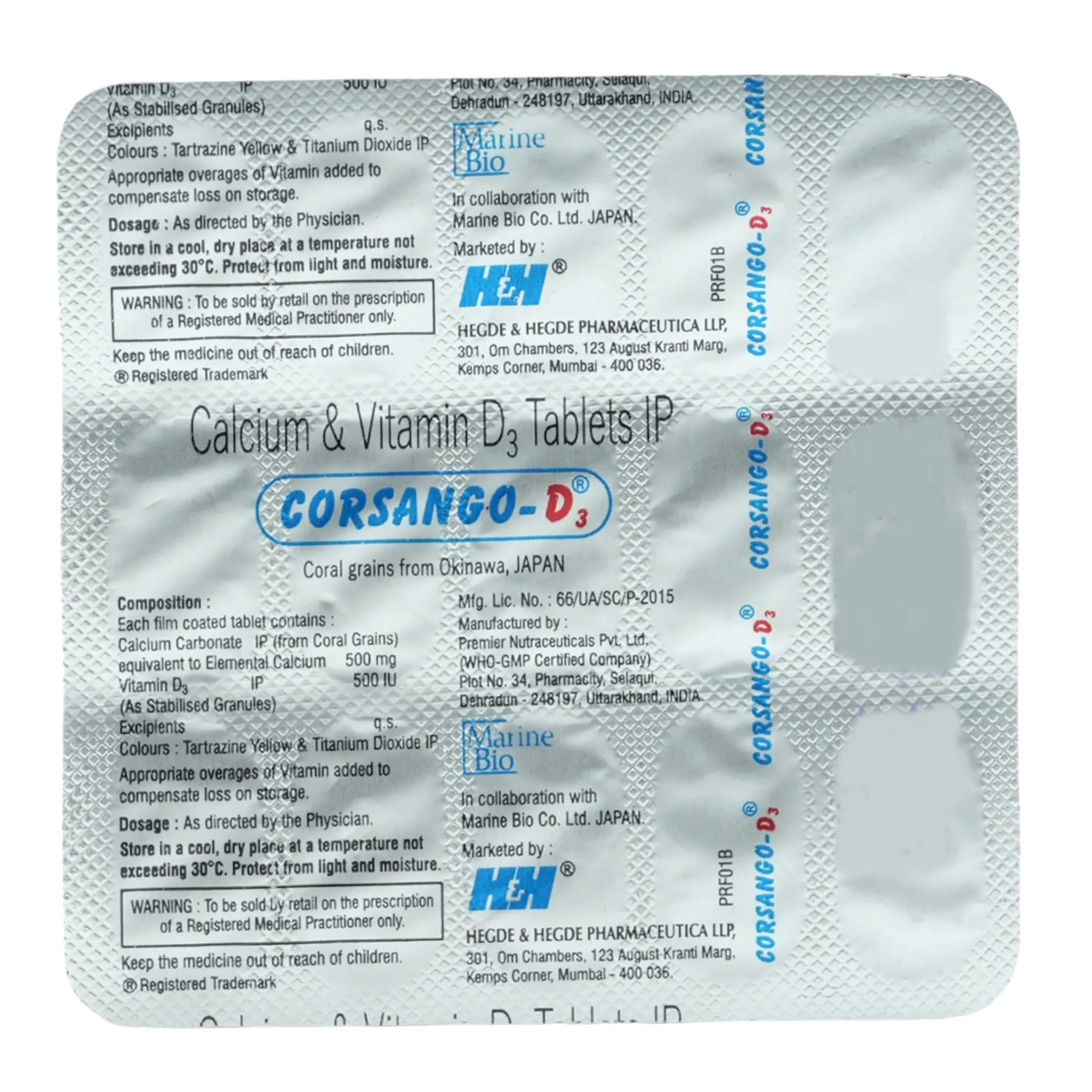 Corsango-D3 Tablet