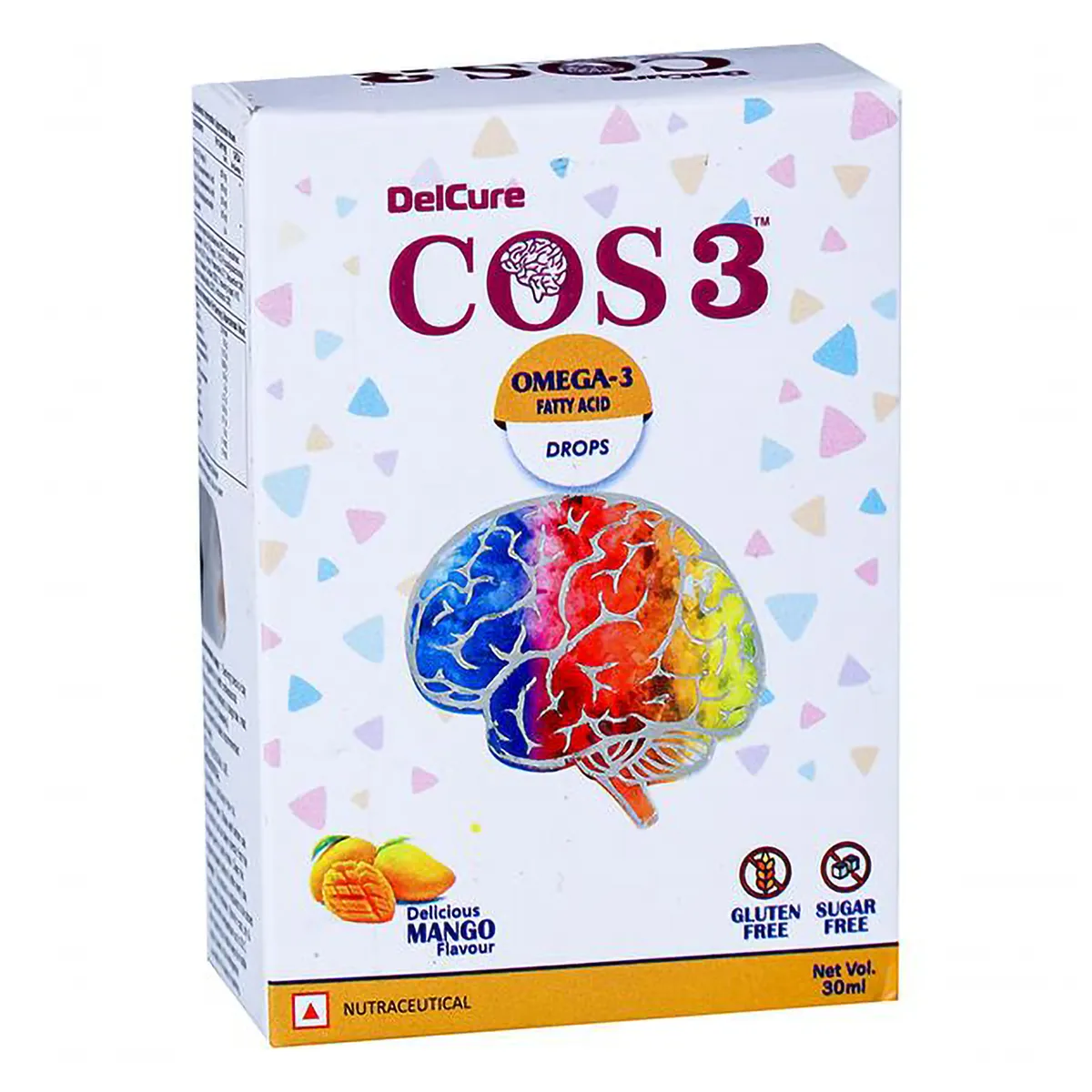 Cos 3 Drop Gluten and Sugar Free Delicious Mango