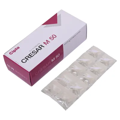 Cresar M 40mg/50mg Tablet