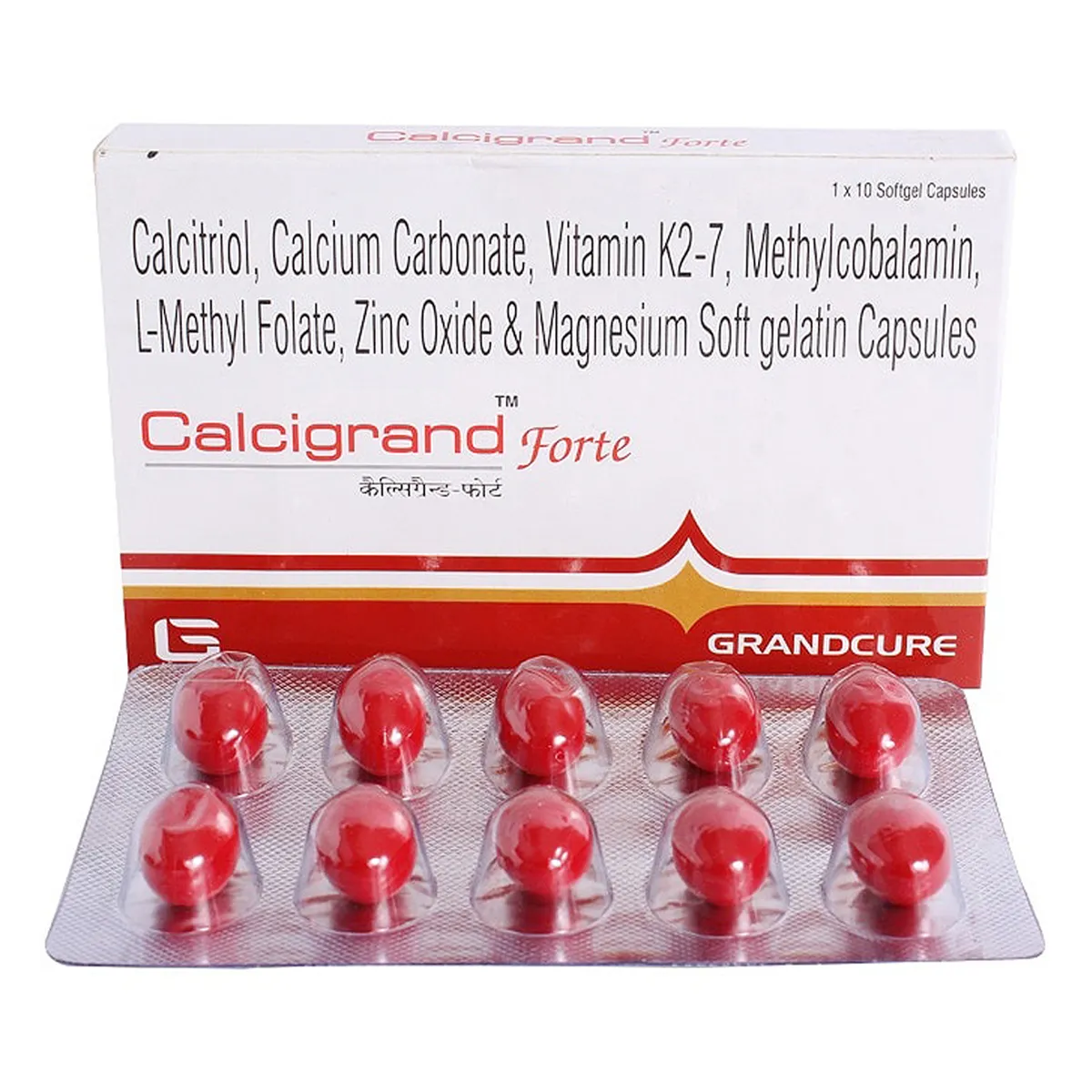 Calcigrand Forte Soft Gelatin Capsule