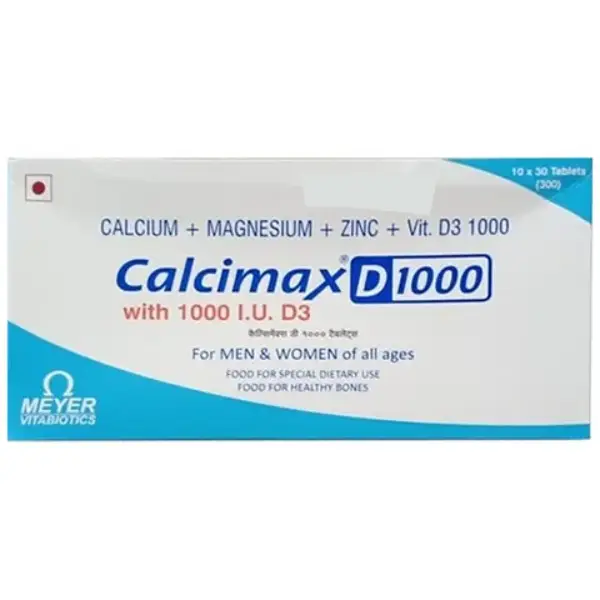 Calcimax D 1000mg Tablet