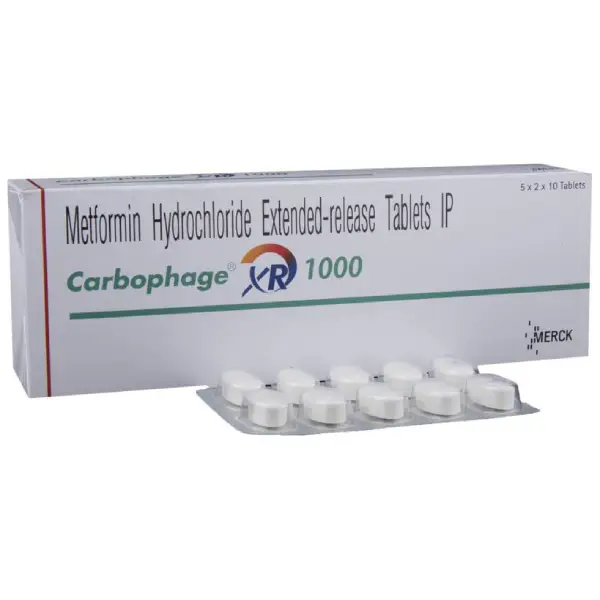 Carbophage XR 1000 Tablet