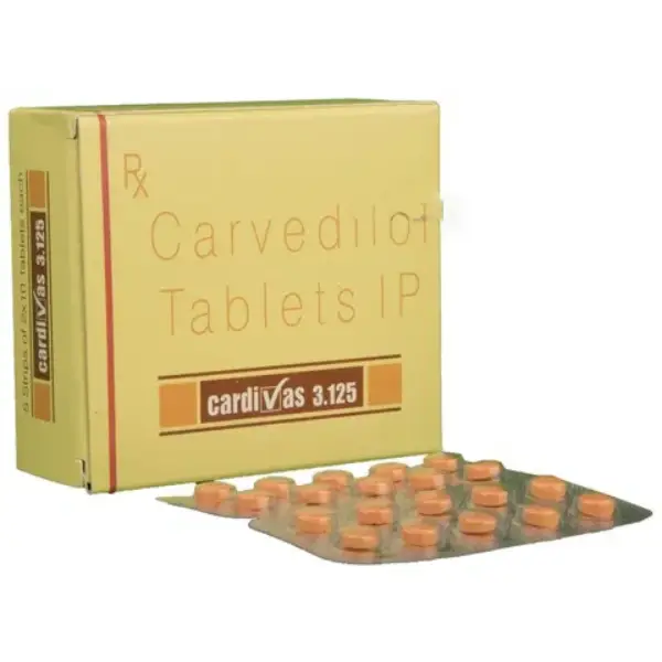 Cardivas 3.125 Tablet