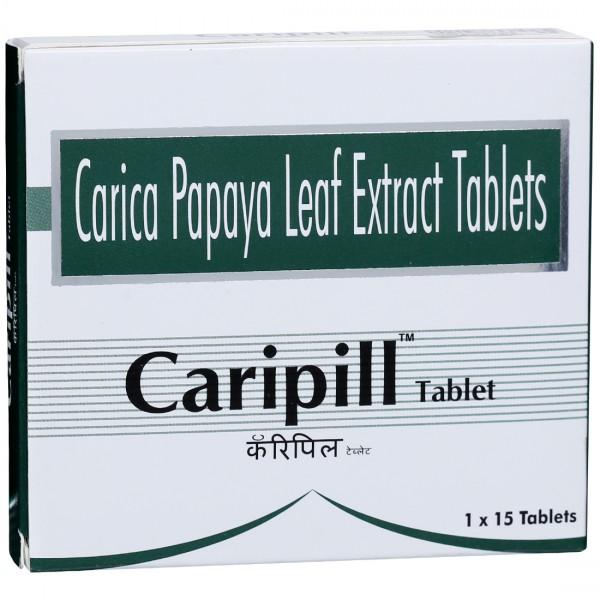 Caripill Carica Papaya Leaf Extract Tablet