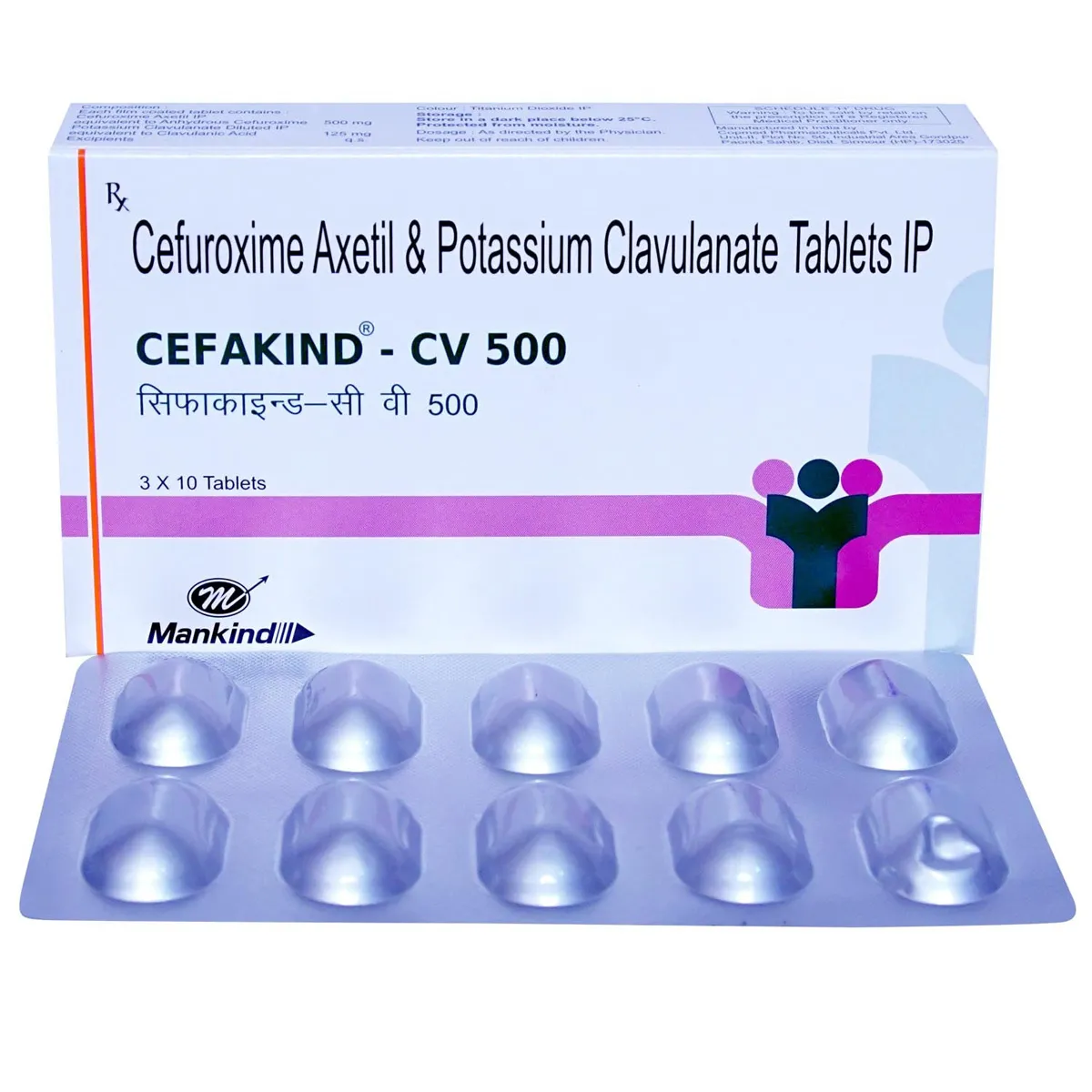 Cefakind-CV 500 Tablet
