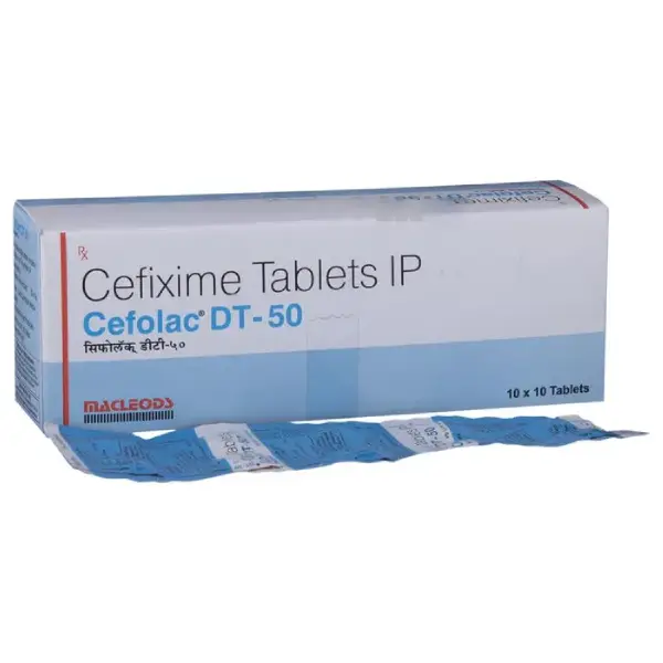 Cefolac DT 50 Tablet