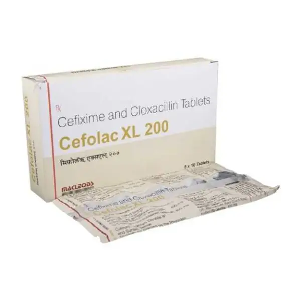 Cefolac XL 200 Tablet