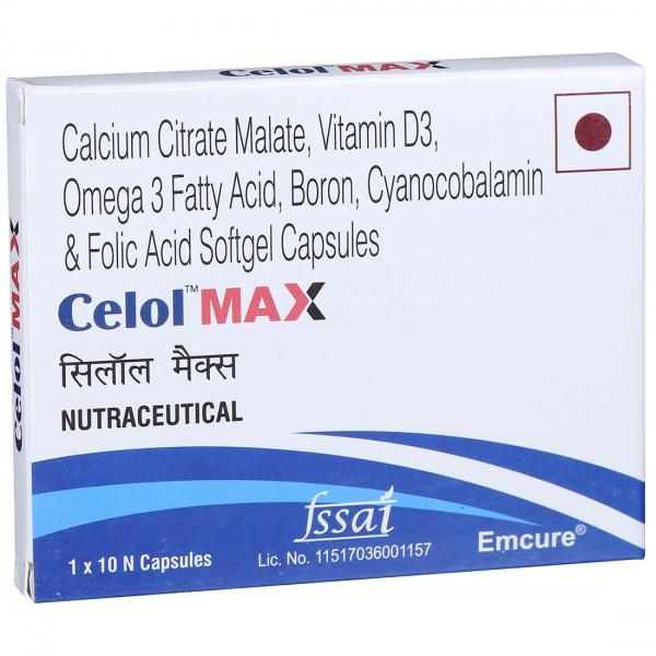 Celol Max Soft Gelatin Capsule