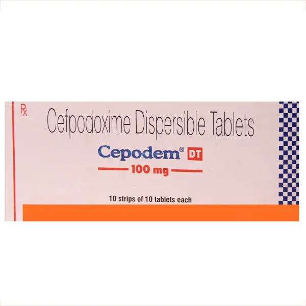 Cepodem DT 100mg Tablet